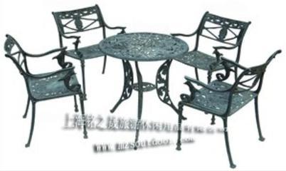上海铭之晟家居 以铸铁桌椅MZS-26002，打造户外休闲空间的品质之选